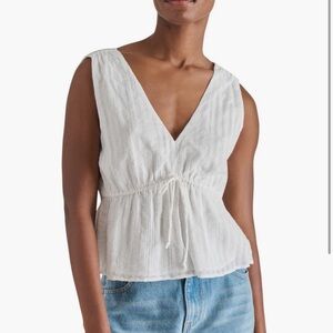 Steve Madden Cotton Sleeveless Blouse